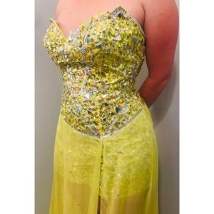 🔥LEMON LIME Formal Romper